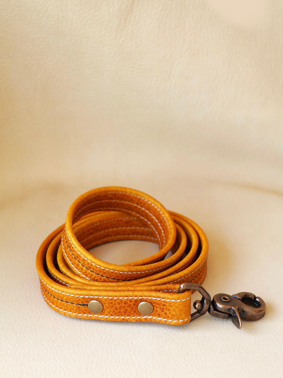 Knotted Leather Straps