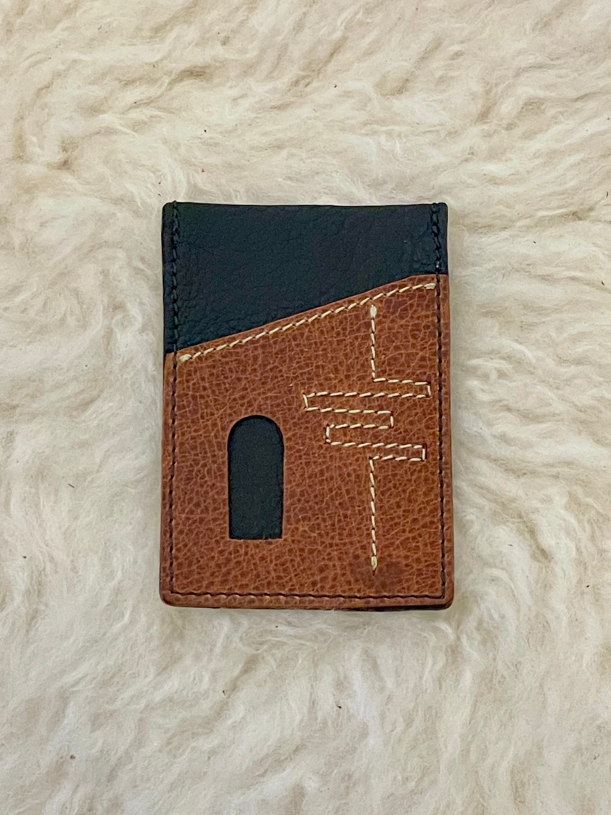Poor Boy Card Slip Buffalo Leather Wallet | various colors image 1