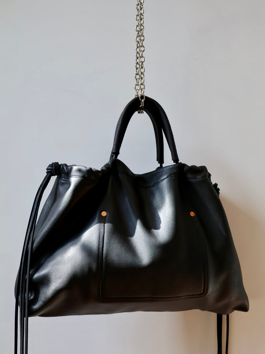 Ragga Market Tote | minimal black (various)