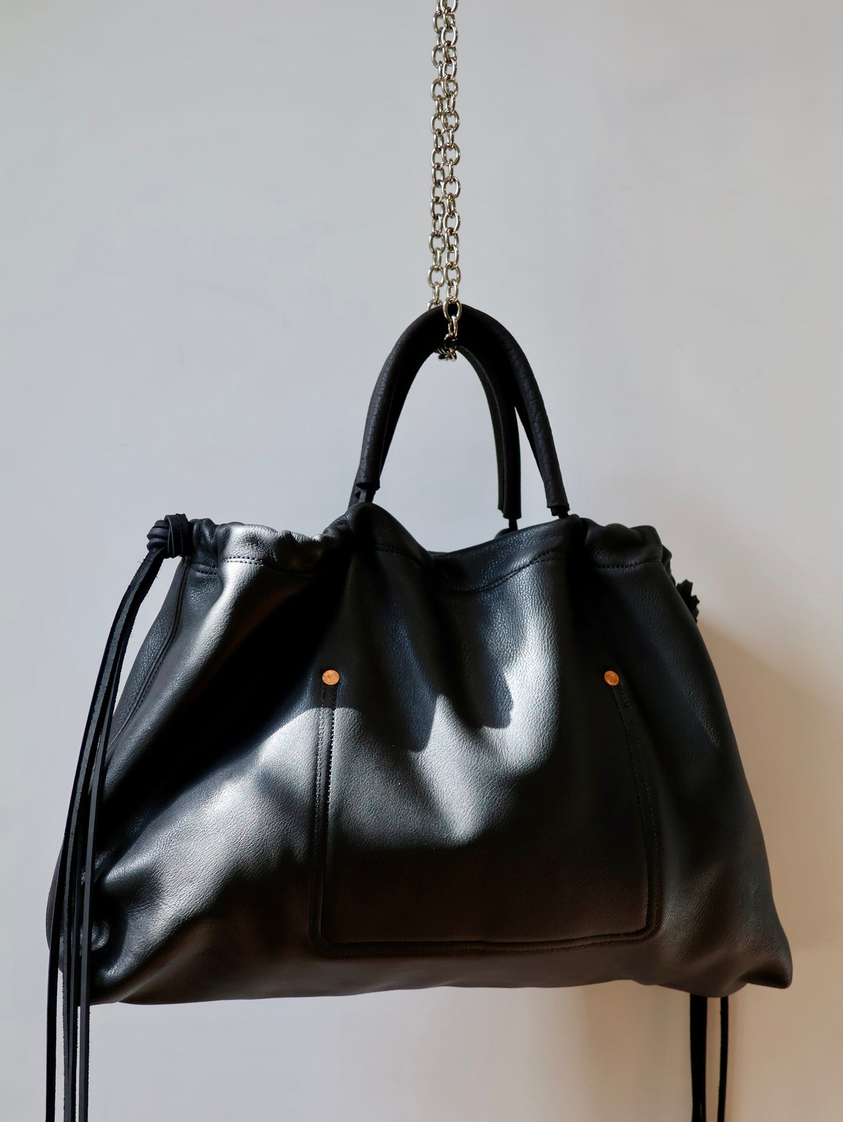 Ragga Market Tote | minimal black (various)