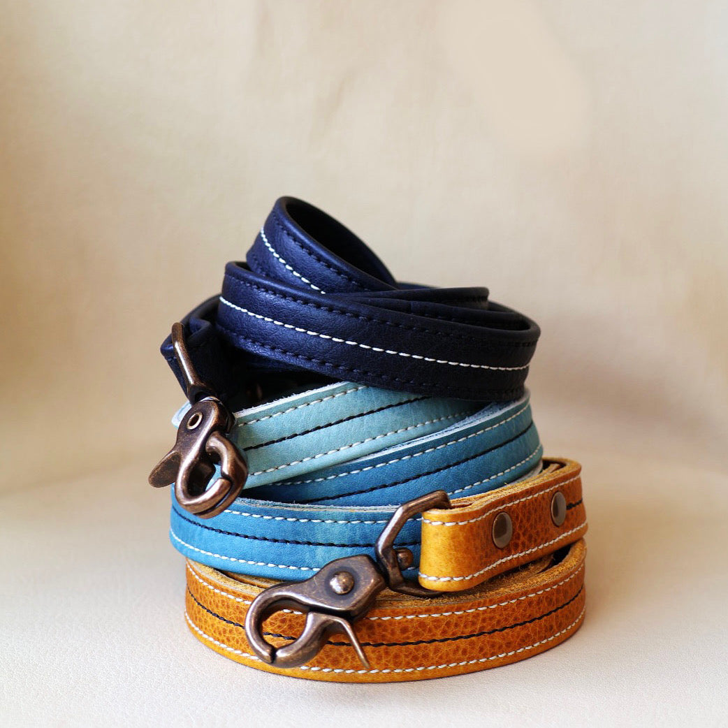 Knotted Leather Straps