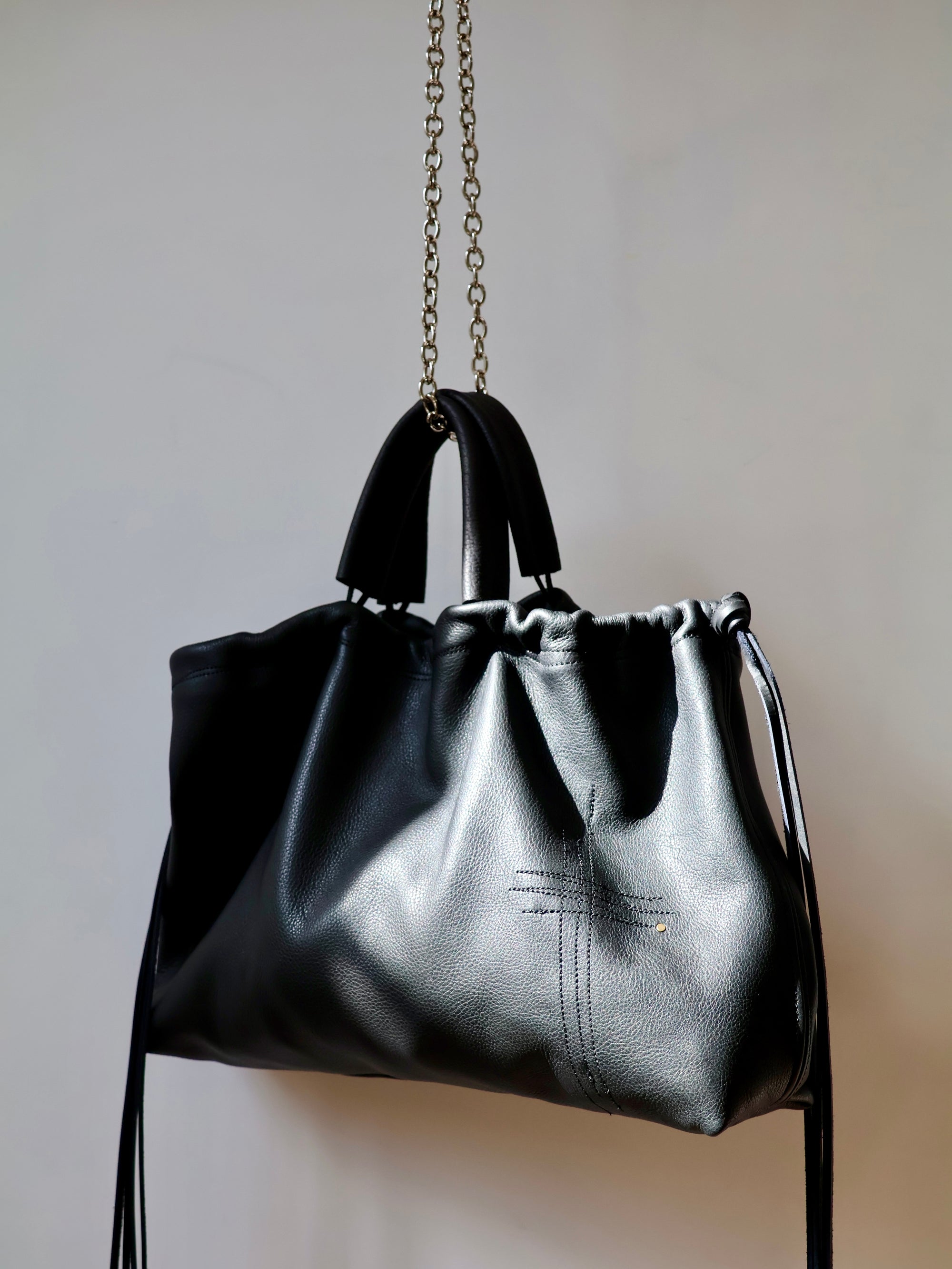 Ragga Market Tote | minimal black (various)