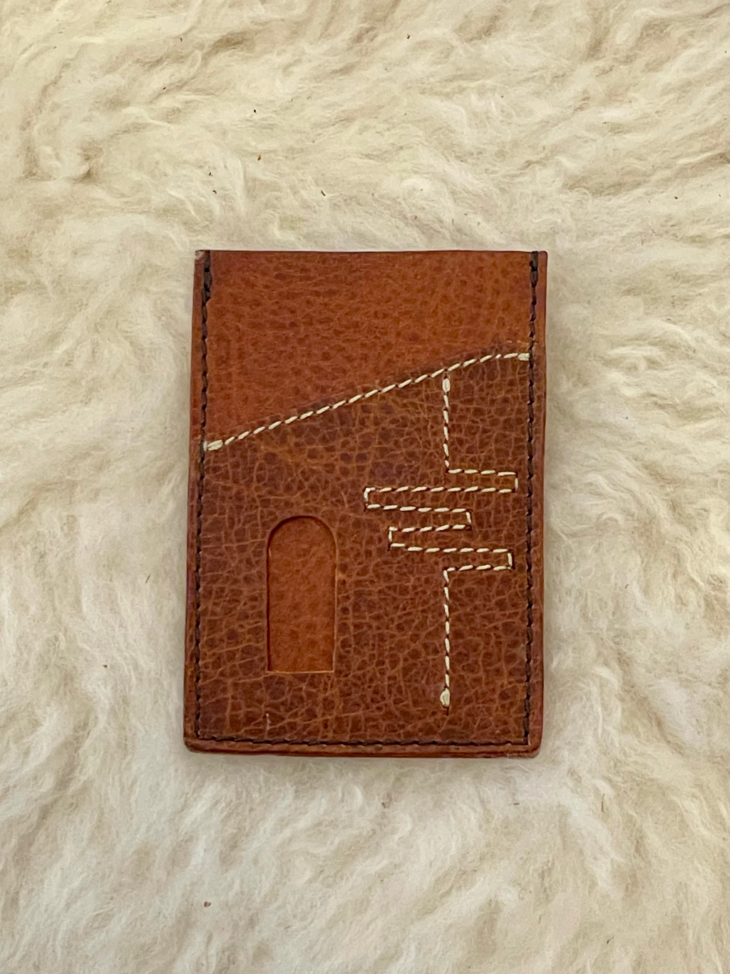 Poor Boy Card Slip Buffalo Leather Wallet | various colors image 3