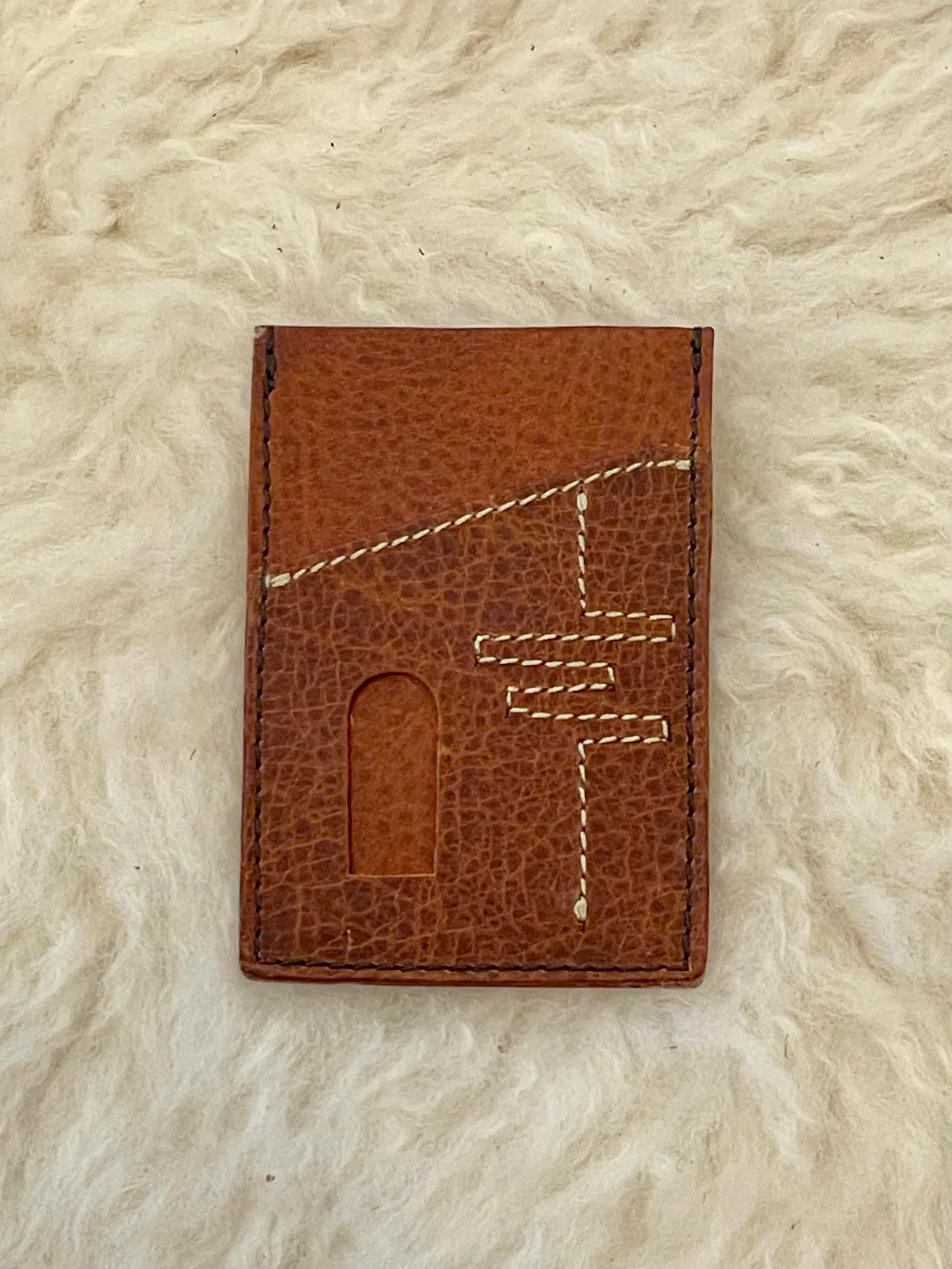 Poor Boy Card Slip Buffalo Leather Wallet | various colors image 3