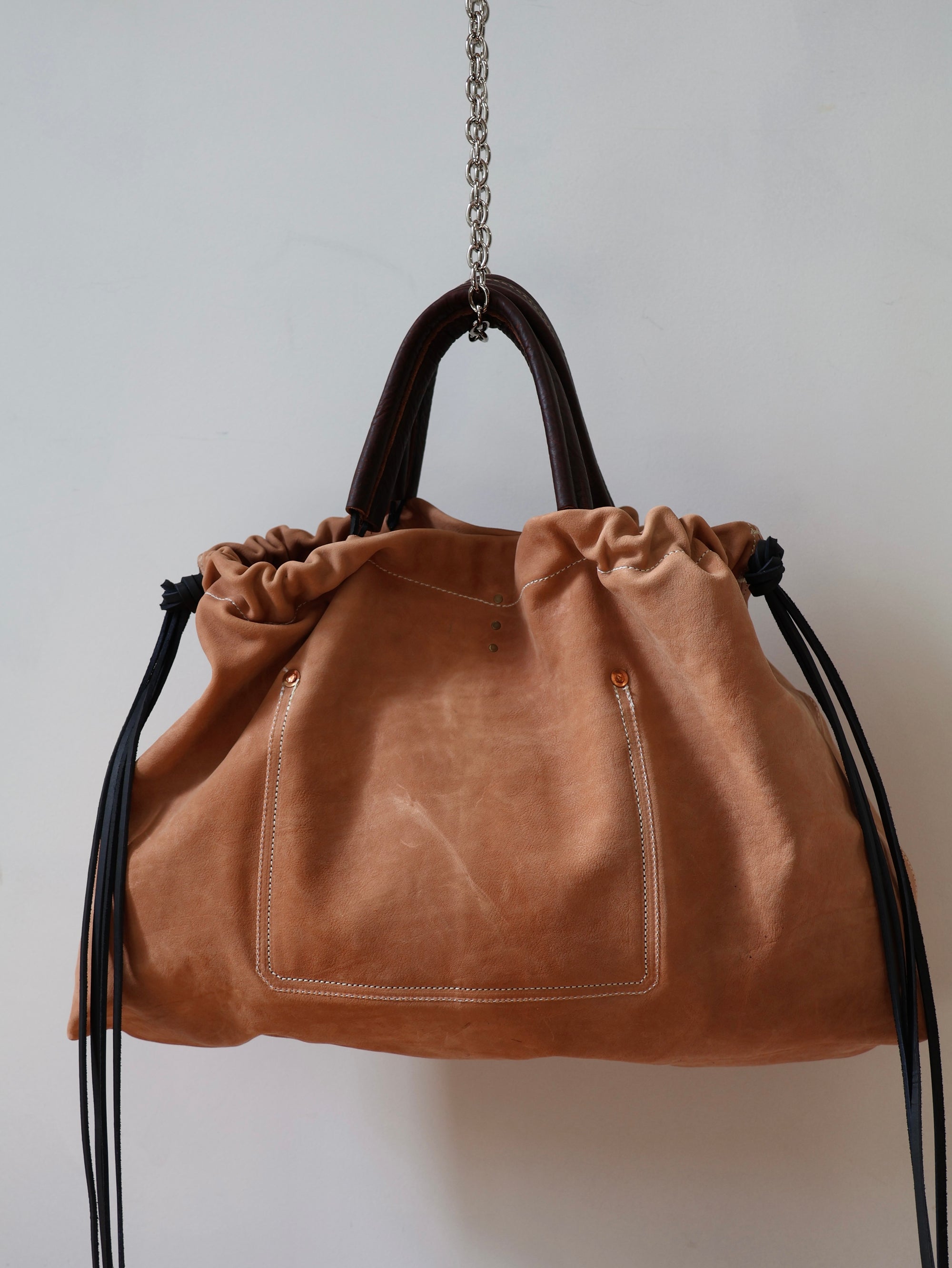 Ragga Market Tote | minimal buckskin