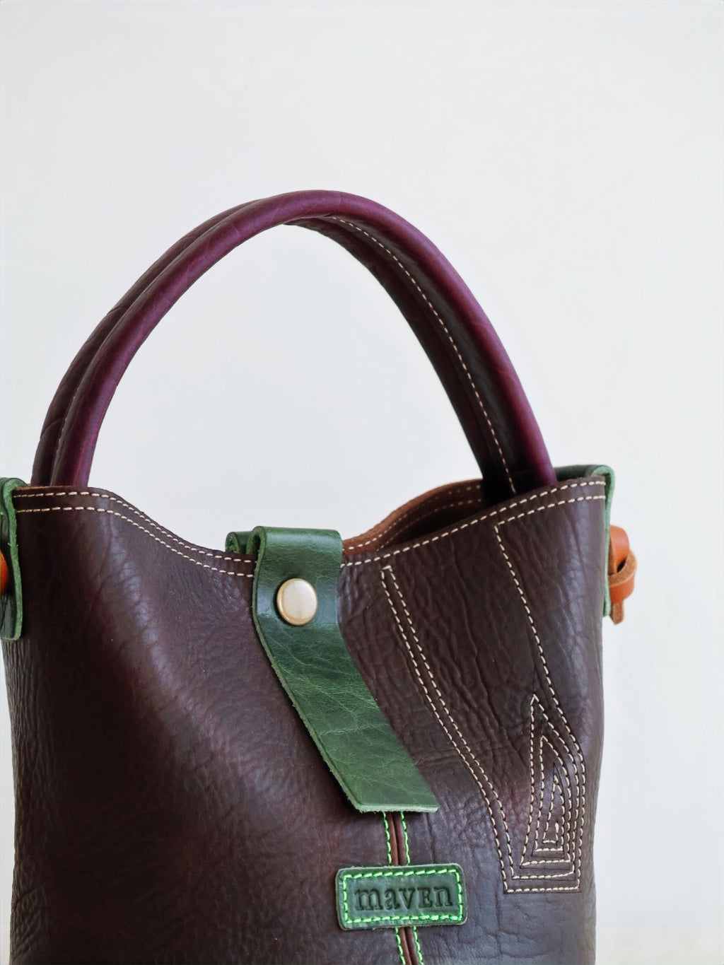 Empress Bucket Bag | Orchid Spring image 4