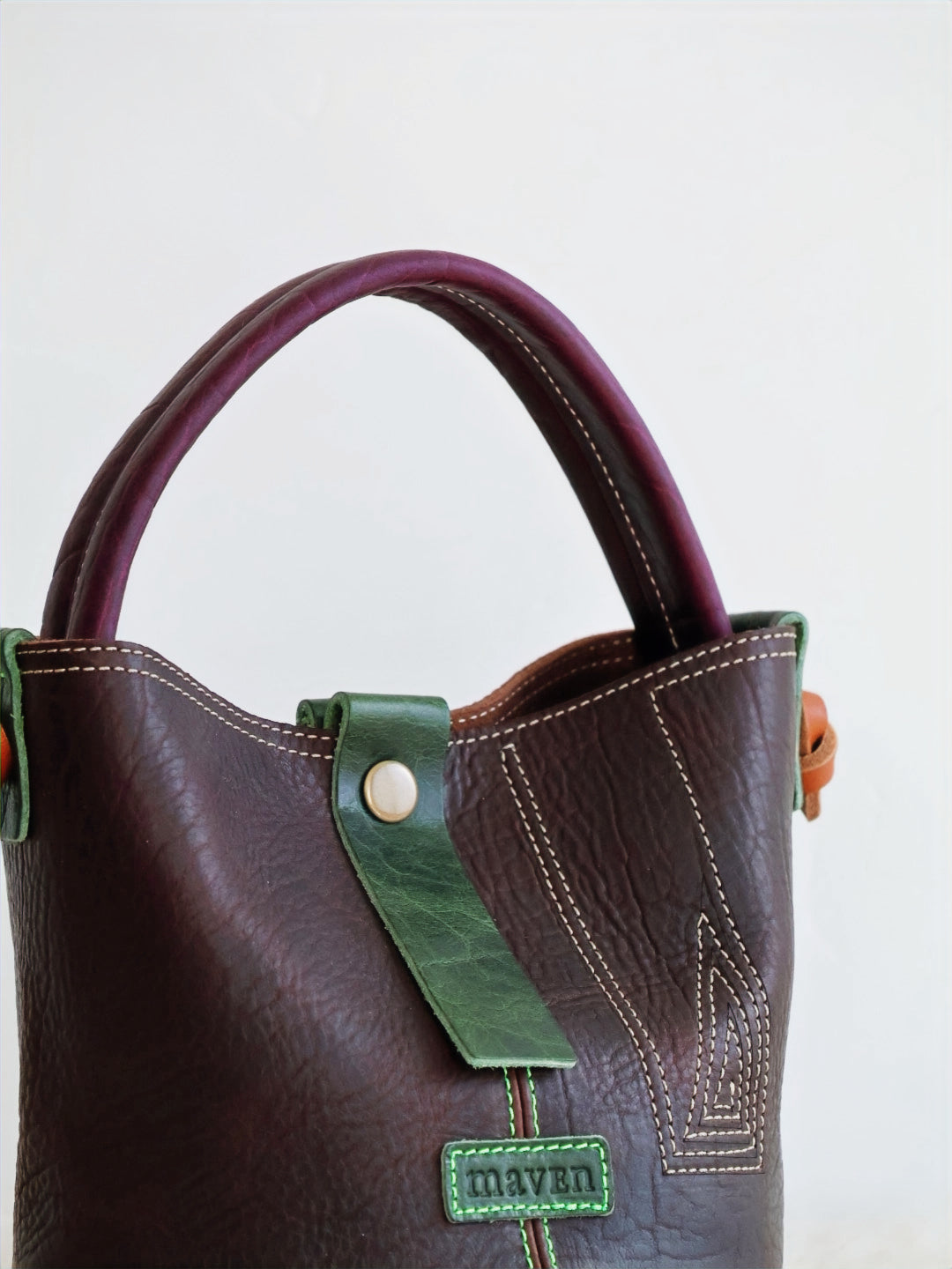 Empress Bucket Bag | Orchid Spring image 4