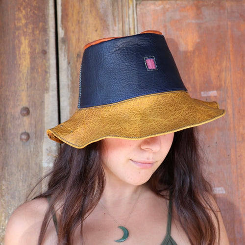 1 of 1 Buffalo Leather Bucket Hat image 0