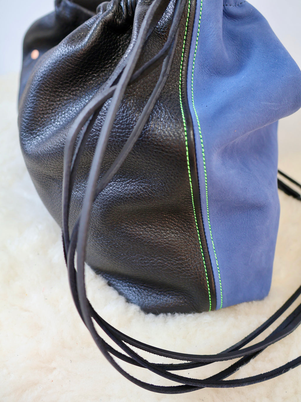 Ragga Market Tote | black&blue