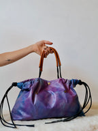 Ragga Market Tote | handpainted veg tan