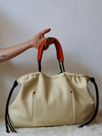 Ragga Market Tote | buttercream