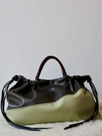 Ragga Market Tote | stitched stone + pastel