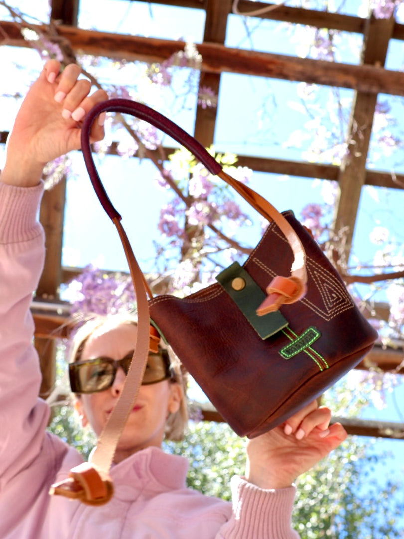 Empress Bucket Bag | Orchid Spring image 0
