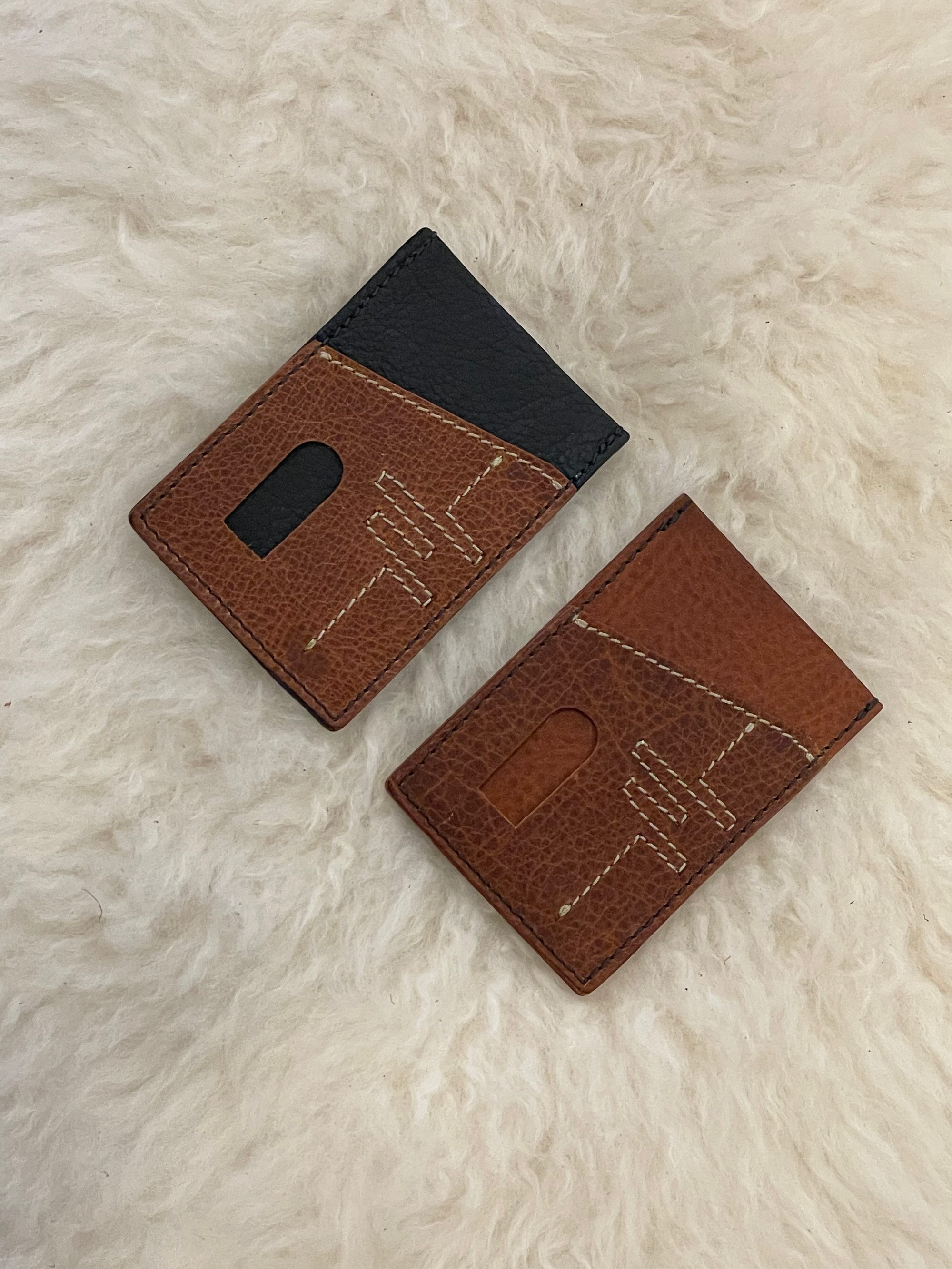 Poor Boy Card Slip Buffalo Leather Wallet | various colors image 4