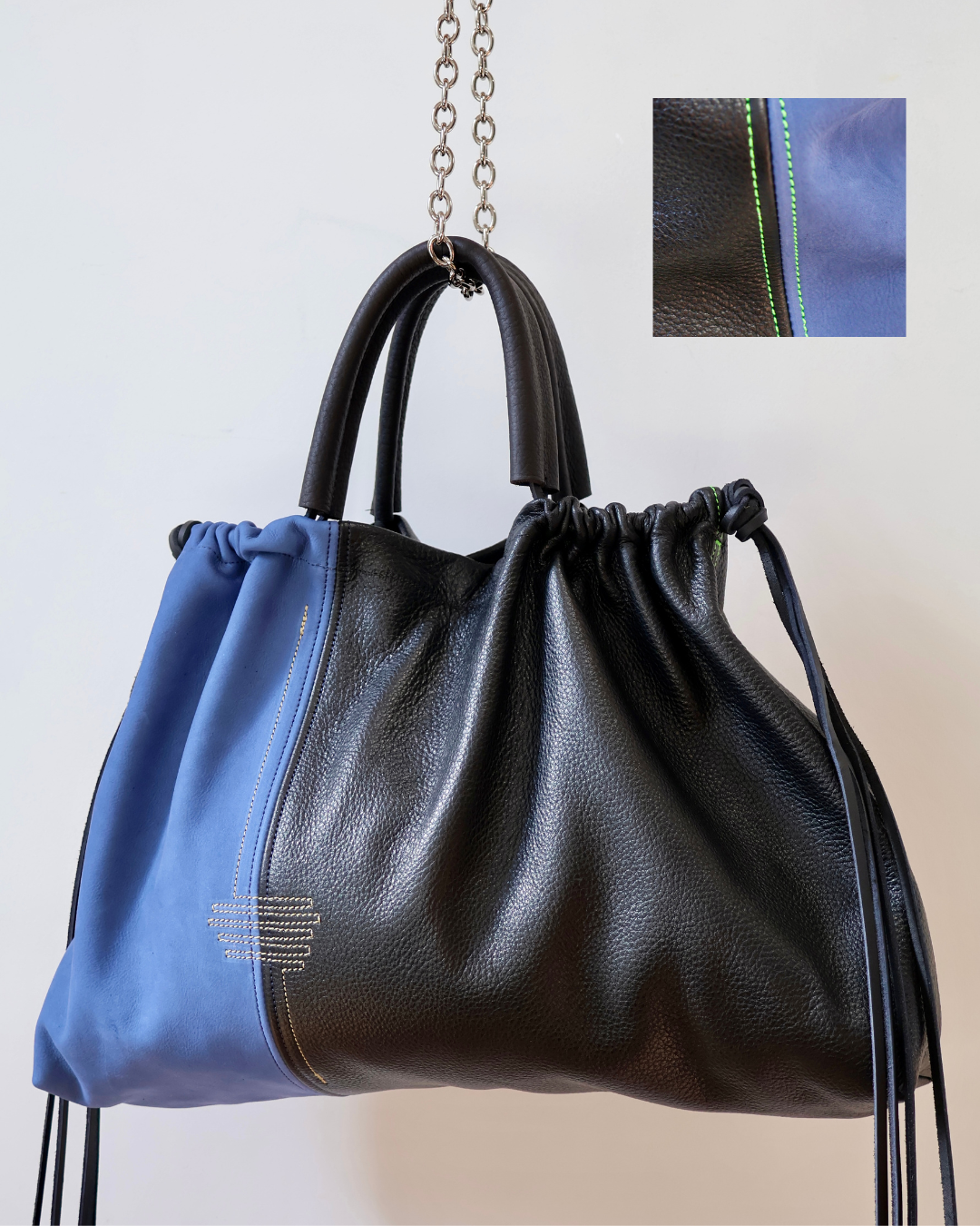Ragga Market Tote | black&blue