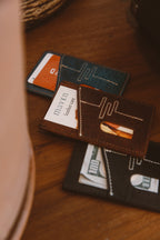 Poor Boy Card Slip Buffalo Leather Wallet | various colors image 6